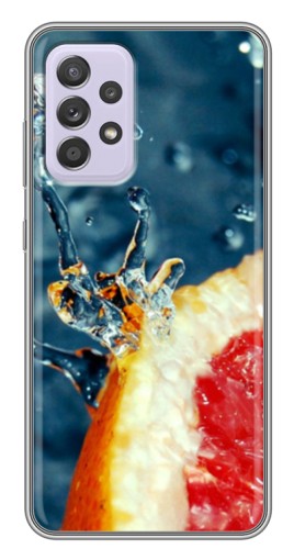 Силиконовый чехол с изображением "Сочный грейпфрут" для Samsung Galaxy A52s 5G (A528)
