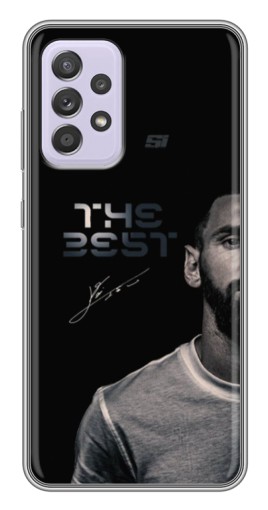 Силиконовый чехол с изображением "The Best Messi" для Samsung Galaxy A52s 5G (A528)