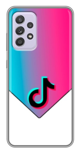 Чехол с печатью "Tiktok Logo" для Samsung Galaxy A52s 5G (A528)