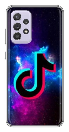Чехол с печатью "ТикТок в космосе" для Samsung Galaxy A52s 5G (A528)