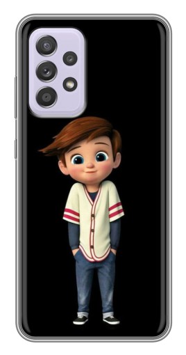 Силиконовый чехол с изображением "Тим" для Samsung Galaxy A52s 5G (A528)
