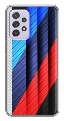 Чехол с принтом "Цвета лого БМВ" для Samsung Galaxy A52s 5G (A528)