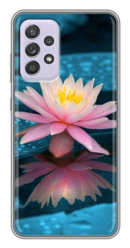 Чехол с принтом "Водяная лилия" для Samsung Galaxy A52s 5G (A528)