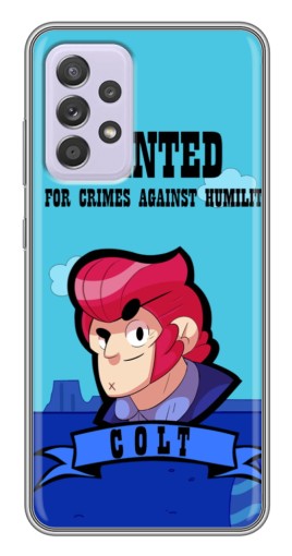 Чехол с картинкой "WANTED COLT" для Samsung Galaxy A52s 5G (A528)