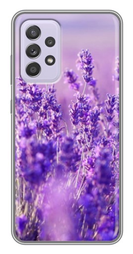 Чехол с принтом "Яркая лаванда" для Samsung Galaxy A52s 5G (A528)