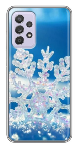 Силиконовый чехол с изображением "Яркая снежинка" для Samsung Galaxy A52s 5G (A528)
