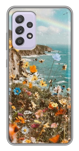 Чехол с принтом "Яркие полевые цветы" для Samsung Galaxy A52s 5G (A528)