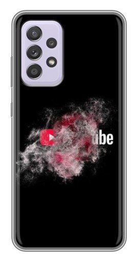 Чехол с картинкой "Яркий Ютуб" для Samsung Galaxy A52s 5G (A528)