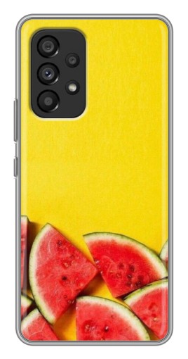Чехол с принтом "Арбузики на желтом" для Samsung Galaxy A53 (5G)