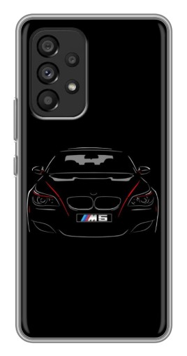 Силиконовый чехол с изображением "BMW M5" для Samsung Galaxy A53 (5G)