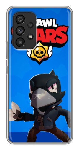 Силиконовый чехол с изображением "Боевой Crow" для Samsung Galaxy A53 (5G)