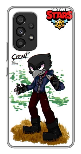 Чехол с печатью "Crow" для Samsung Galaxy A53 (5G)