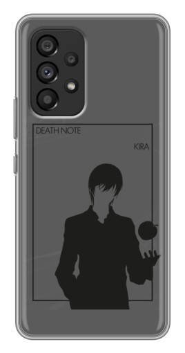 Силиконовый чехол с изображением "Death Note Кира" для Samsung Galaxy A53 (5G)