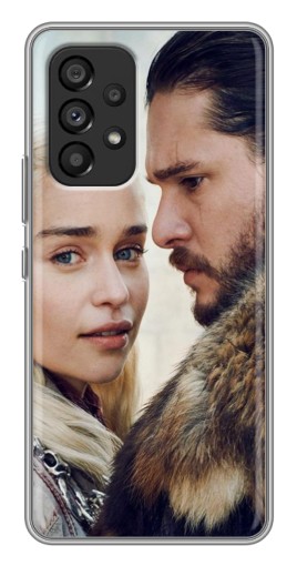 Чехол с картинкой "Дейнерис и Сноу" для Samsung Galaxy A53 (5G)