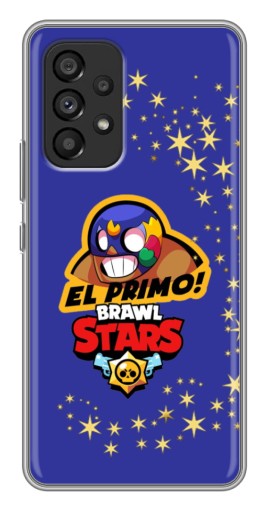 Силиконовый чехол с изображением "El Primo в маске" для Samsung Galaxy A53 (5G)