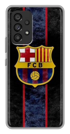 Силиконовый чехол с изображением "FCB" для Samsung Galaxy A53 (5G)