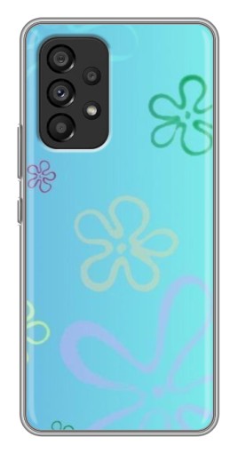 Силиконовый чехол с изображением "Фон" для Samsung Galaxy A53 (5G)