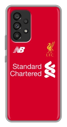 Силиконовый чехол с изображением "Форма Liverpool" для Samsung Galaxy A53 (5G)