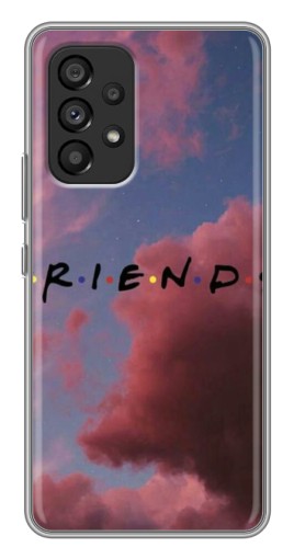 Силиконовый чехол с изображением "Friends" для Samsung Galaxy A53 (5G)