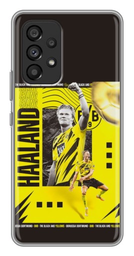 Чехол с печатью "Golden Haaland" для Samsung Galaxy A53 (5G)