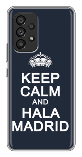 Силиконовый чехол с изображением "Hala Madrid" для Samsung Galaxy A53 (5G)