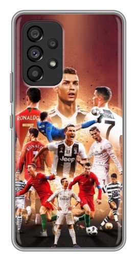 Силиконовый чехол с изображением "Карьера Криштану" для Samsung Galaxy A53 (5G)
