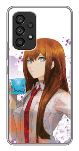 Силиконовый чехол с изображением "Курису с чашкой" для Samsung Galaxy A53 (5G)