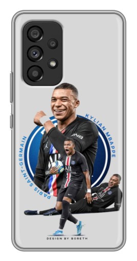 Чехол с картинкой "Kylian Mbappe" для Samsung Galaxy A53 (5G)