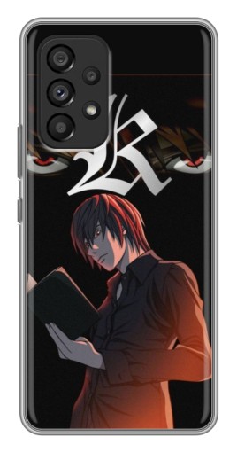Чехол с печатью "Лайт Ягами Death Note" для Samsung Galaxy A53 (5G)