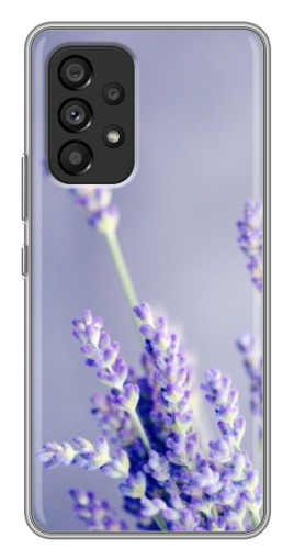 Чехол с картинкой "Лаванда вблизи" для Samsung Galaxy A53 (5G)