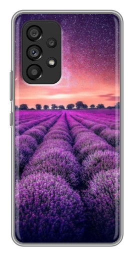 Чехол с печатью "Лавандовое поле" для Samsung Galaxy A53 (5G)