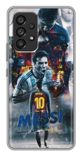 Чехол с картинкой "Легендарный Месси" для Samsung Galaxy A53 (5G)