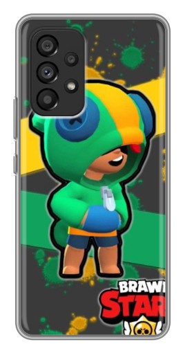 Чехол с принтом "Leon Brawl Stars" для Samsung Galaxy A53 (5G)