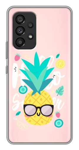 Чехол с картинкой "Летний ананас" для Samsung Galaxy A53 (5G)
