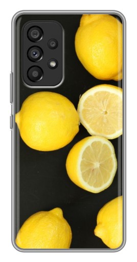Чехол с печатью "Лимонный стиль" для Samsung Galaxy A53 (5G)