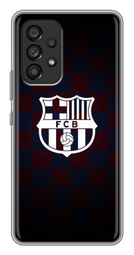Силиконовый чехол с изображением "Лого FCB" для Samsung Galaxy A53 (5G)