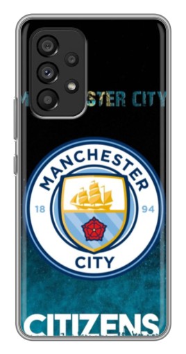 Силиконовый чехол с изображением "Man City Zens" для Samsung Galaxy A53 (5G)
