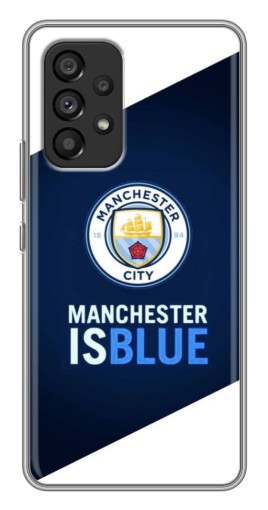 Чехол с картинкой "Manchester is Blue" для Samsung Galaxy A53 (5G)
