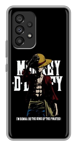 Чехол с картинкой "Манки в шляпе" для Samsung Galaxy A53 (5G)