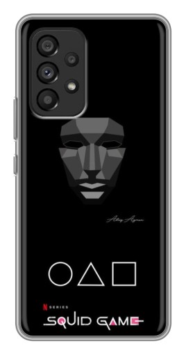 Чехол с картинкой "Маска фронтмена" для Samsung Galaxy A53 (5G)