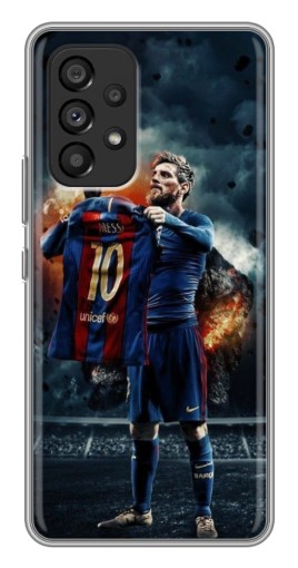 Чехол с печатью "Месси с футболкой" для Samsung Galaxy A53 (5G)