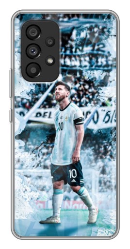 Чехол с принтом "Месси в Аргентине" для Samsung Galaxy A53 (5G)