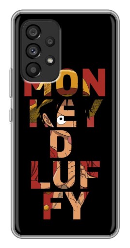 Силиконовый чехол с изображением "Monky d Luffy" для Samsung Galaxy A53 (5G)