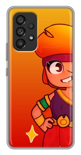 Чехол с печатью "Мультяшная Амбер" для Samsung Galaxy A53 (5G)