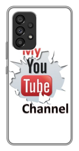 Чехол с картинкой "My YouTube" для Samsung Galaxy A53 (5G)