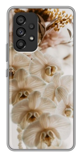 Силиконовый чехол с изображением "Нежная орхидея" для Samsung Galaxy A53 (5G)