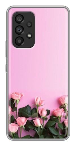 Чехол с картинкой "Нежные розы" для Samsung Galaxy A53 (5G)