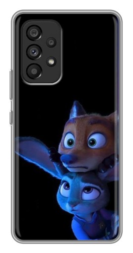 Чехол с принтом "Ник и Джуди" для Samsung Galaxy A53 (5G)