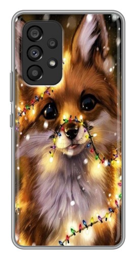 Чехол с принтом "Новогодний лесенок" для Samsung Galaxy A53 (5G)