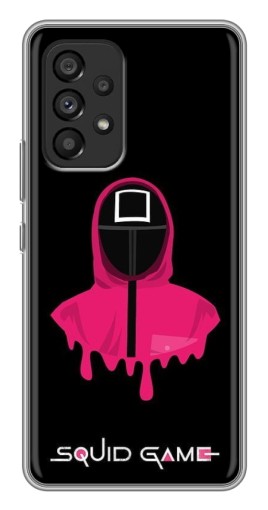 Силиконовый чехол с изображением "Охранник с Квадратом" для Samsung Galaxy A53 (5G)